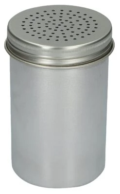 Hendi Pfefferstreuer Mit Schraubkappe, Aluminium, ⌀ 6.5 X 10.5 Cm, 51 G, Nicht Spülmaschinenfest, Silber